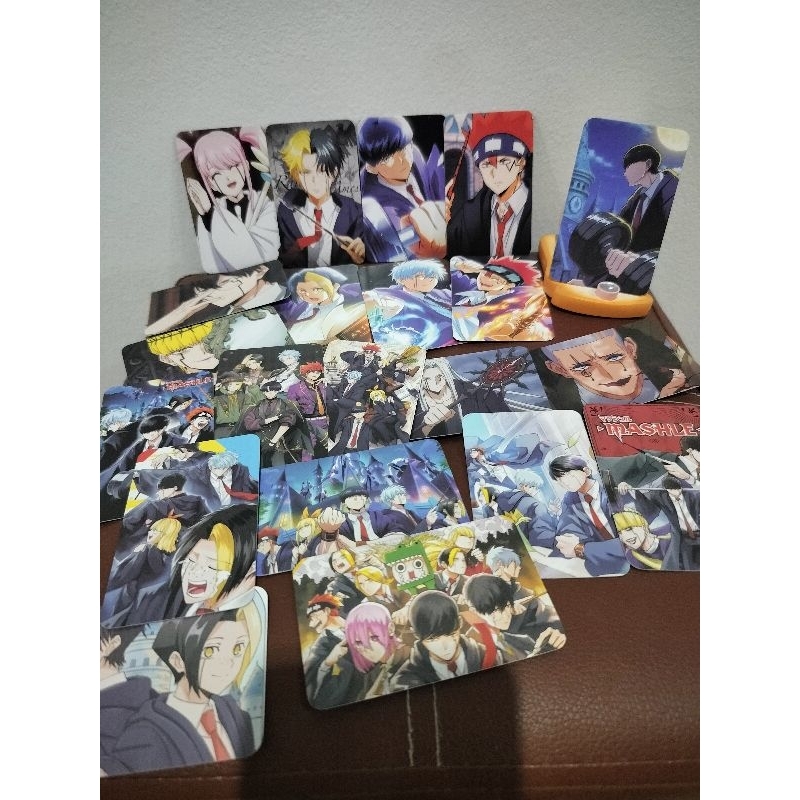 การ์ดกระดาษ โลโม่ อนิเมะ Mashle Magic and Muscles มัช Lomo cards Anime photo card ศึกเวทมนตร์คนพลังกล้าม