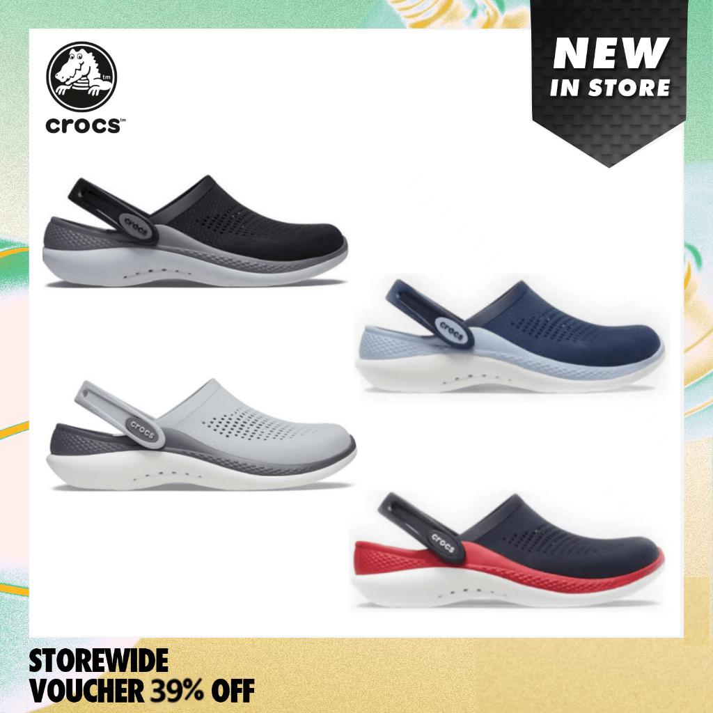 [CROCS แท้100% ]Crocs Collection รองเท้าแตะ CR UX Literide360