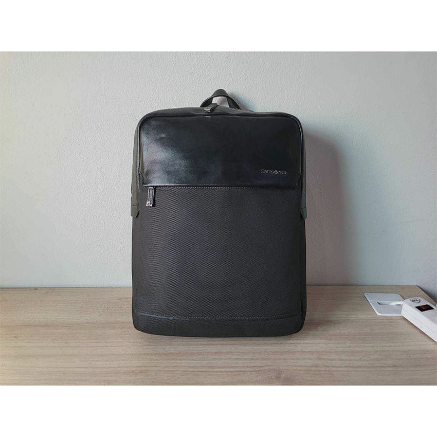 กระเป๋า Samsonite Backpack สีเทา-ดำ