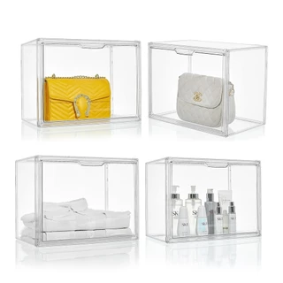 กล่องใส่โมเดล กล่องใส่ art toy กล่องฟิกเกอร์ ความโปร่งใสสูง ประตูแม่เหล็ก ใช้งานง่าย ดีไซน์สวยงาม ทันสมัย วางเป็นชั้นๆ