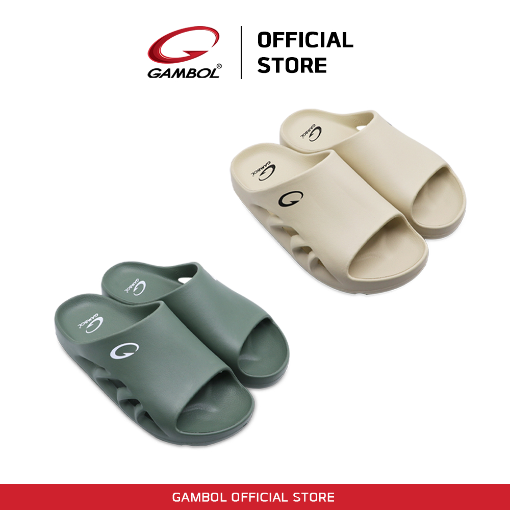 GAMBOL แกมโบล รองเท้าแตะสวมชายหญิง รุ่น GM42207 / GW42207 Size 36-44