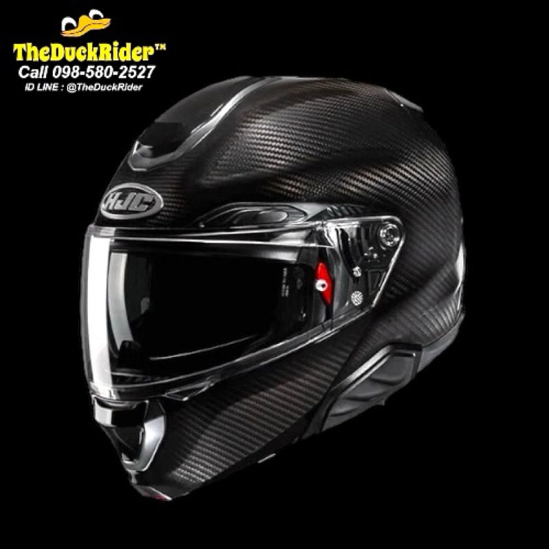 HJC Rpha91 Carbon (เป็นหมวกยกคางได้มีแว่นกันแดดในตัว)