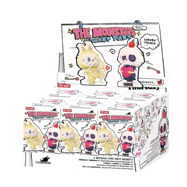 🇯🇵พร้อมส่ง ของแท้หิ้วจาก🇯🇵ญี่ปุ่น100% Labubu & Tycoco The Monsters Mischief Diary Series Figures