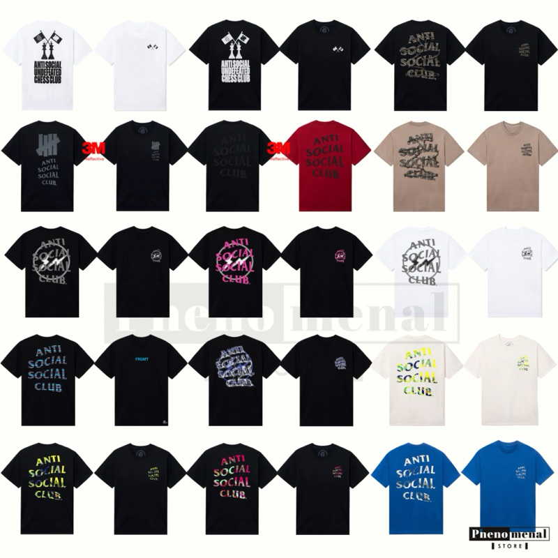 [เก็บโค้ด ลด 20%] เสื้อยืด Anti Social Social Club ของแท้💯 พร้อมส่ง