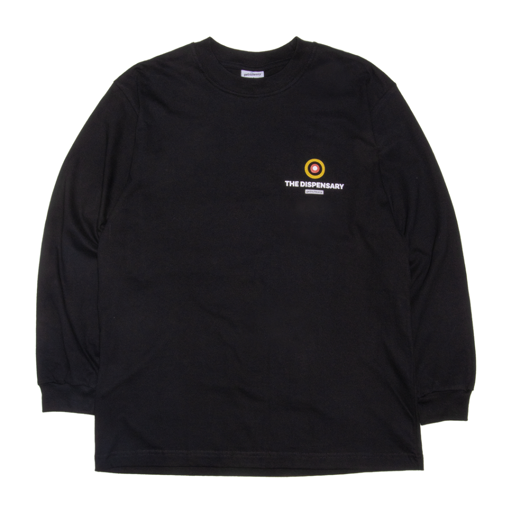 THE DISPENSARY x Getricheasy T-shirt LongSleeve Nazar Black