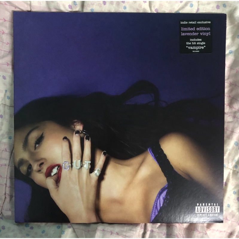 Olivia Rodrigo Guts Lavender vinyl