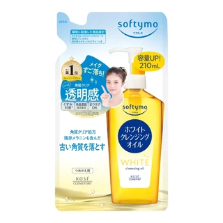 KOSE Softymo Cleansing Oil โคเซ่ ซอฟตี้โม คลีนซิ่ง ออยล์ ออยล้างเครื่องสำอาง ขวด / รีฟิล Refill