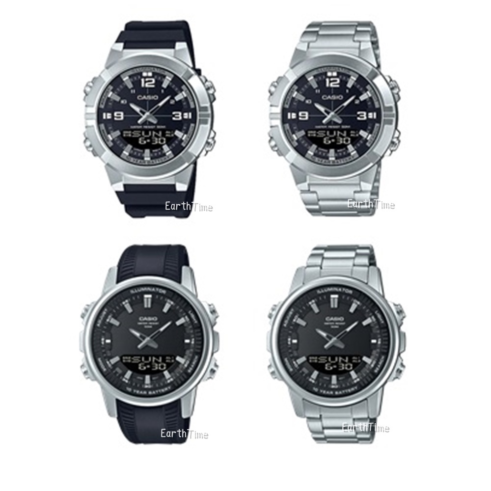Casio ผู้ชาย แบตเตอรี่10ปี  AMW-870-1A,AMW-870D-1A,AMW-870-1,AMW-870D-1,AMW-880
