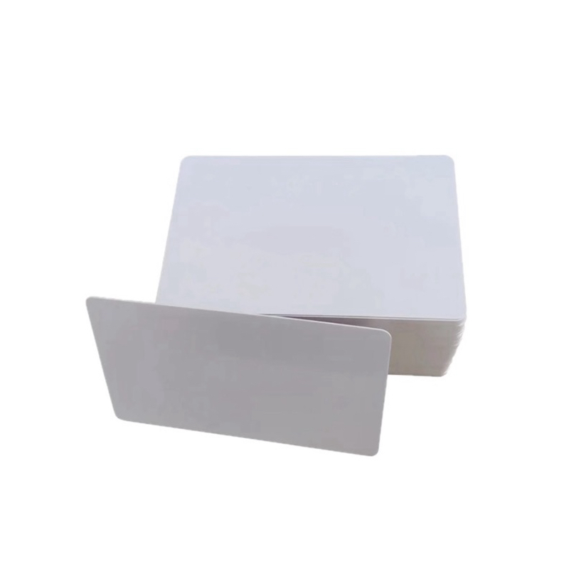 การ์ดPVC 50ใบ บัตรพลาสติก การ์ดแข็ง การ์ดเปล่า สำหรับเครื่องพิมพ์ Inkjet - รูปที่ 2