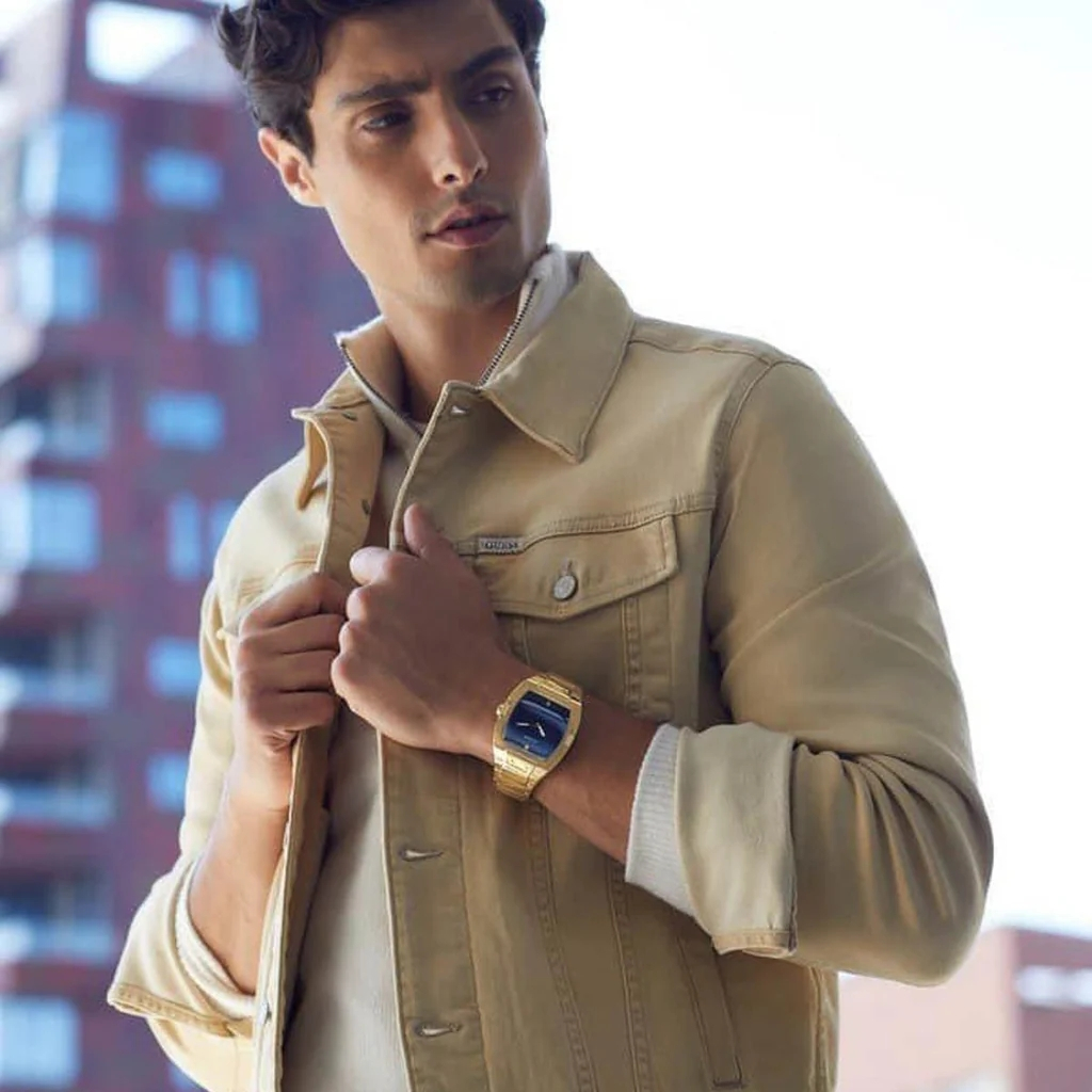 F.A Guess นาฬิกาข้อมือผู้ชายค่ะ กรณีบาร์เรลค่ะ นาฬิกาอะนาล็อกGW0387G1 GW0387G2 GW0387G3 ความกว้าง：42MM