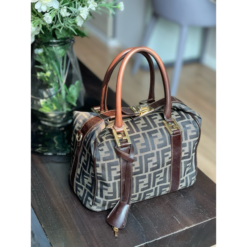 Fendi Vintage Zucca Print Bag