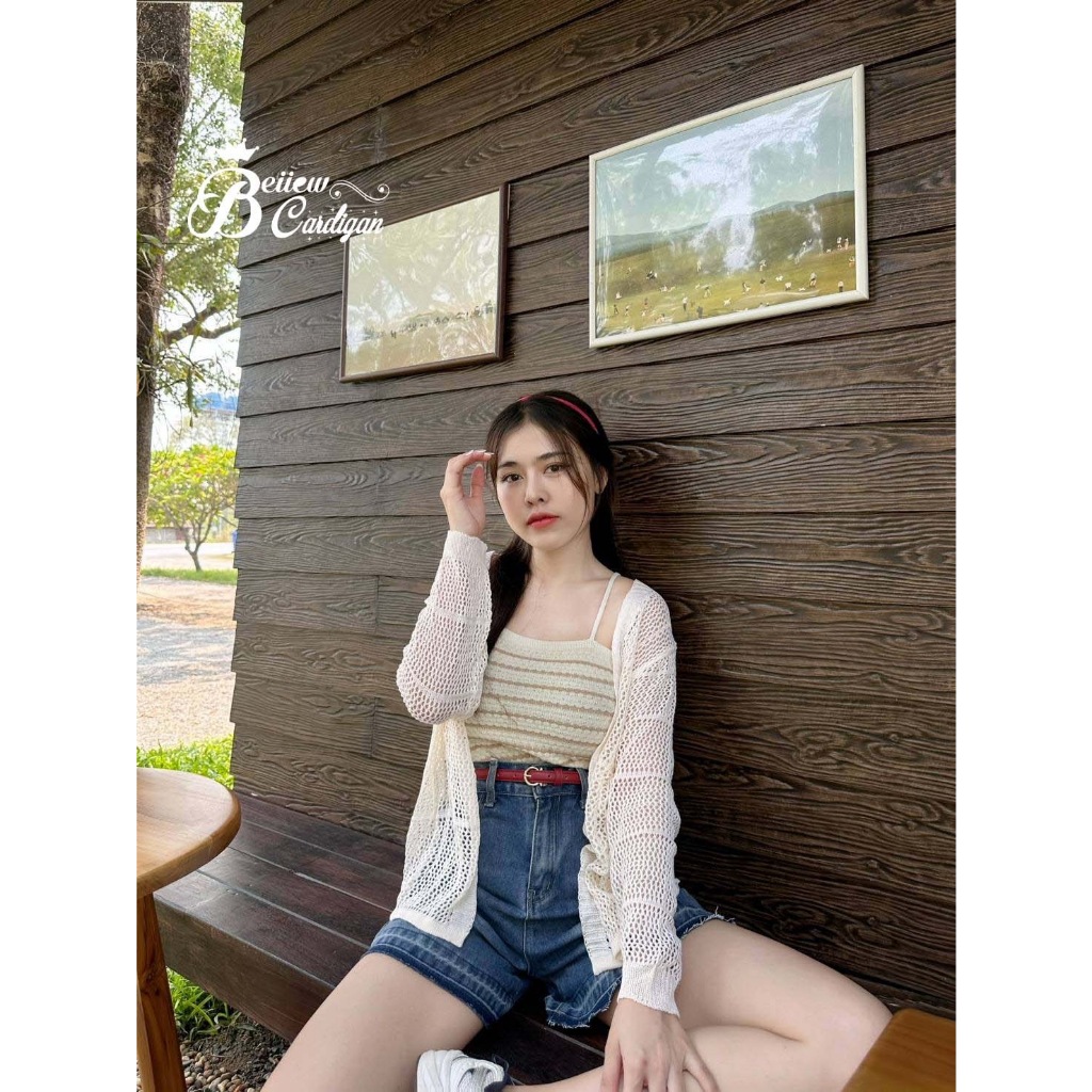 WARIS ชุดเช็ตสาย2ชิ้น สายช๊อปสายแฟร์มาเร็วไปเร็ว เข้ากับเทรนด์กระแสแฟชั่นในตอนนี้เลย เกาะอกสายเดี่ยวผ้าแต่งทอลายริ้วแพ็