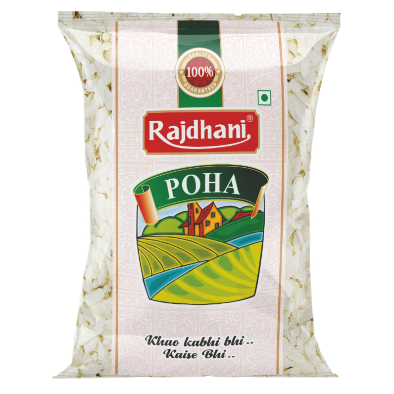 Rajdhani Poha Mota Course Flales 500G