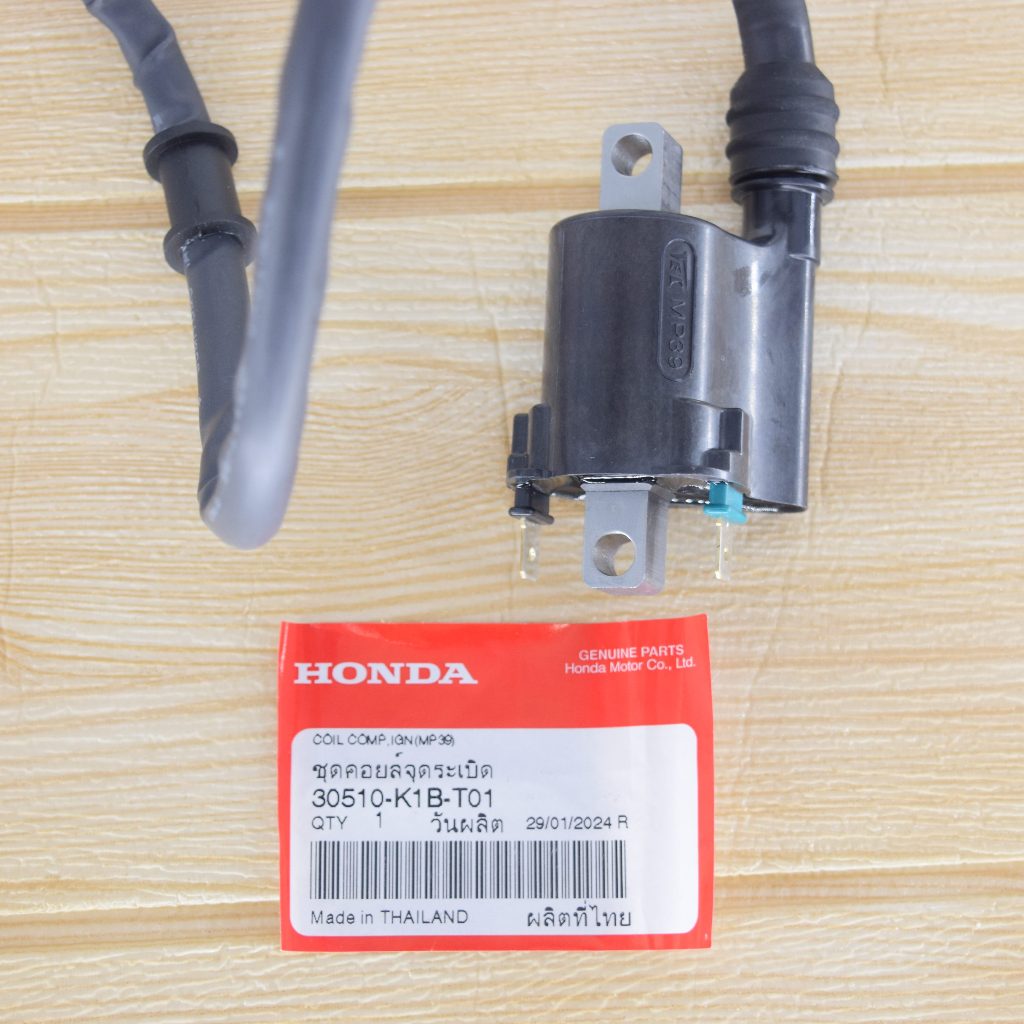 ชุดคอยล์จุดระเบิด Forza 350แท้ศูนย์ฮอนด้า ราคา/1ชิ้น 30510-K1B-T01