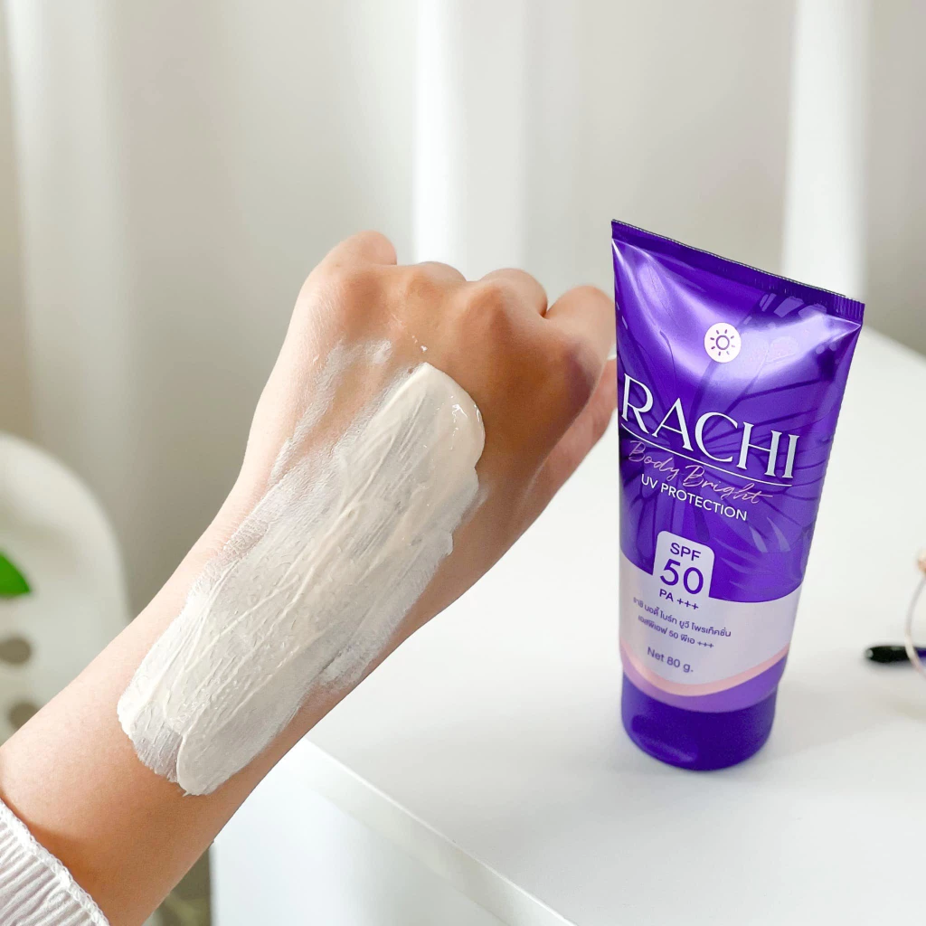 Rachi คาริสต้า ราชิ ครีมกันแดดสำหรับผิวกาย SPF50 PA+++ ปริมาณ 80 g. thumbnail 3