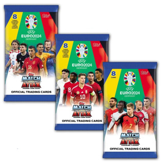 (ของแท้ 100%) การ์ดฟุตบอลแมตช์แอทแทค Topps Match Attax Euro …