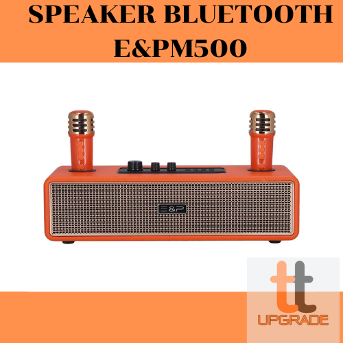 SPEAKER BLUETOOTH (ลำโพงบลูทูธ) E&P M500 (สีส้ม)