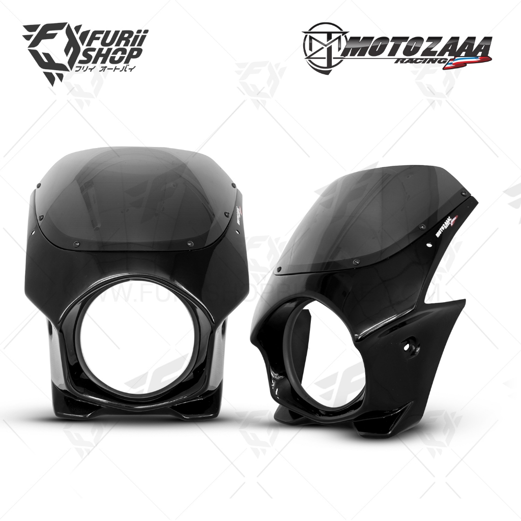 ครอบไฟหน้า MOTOZAAA สีดำ FOR HONDA CB150R (MWSMTZCB150R)