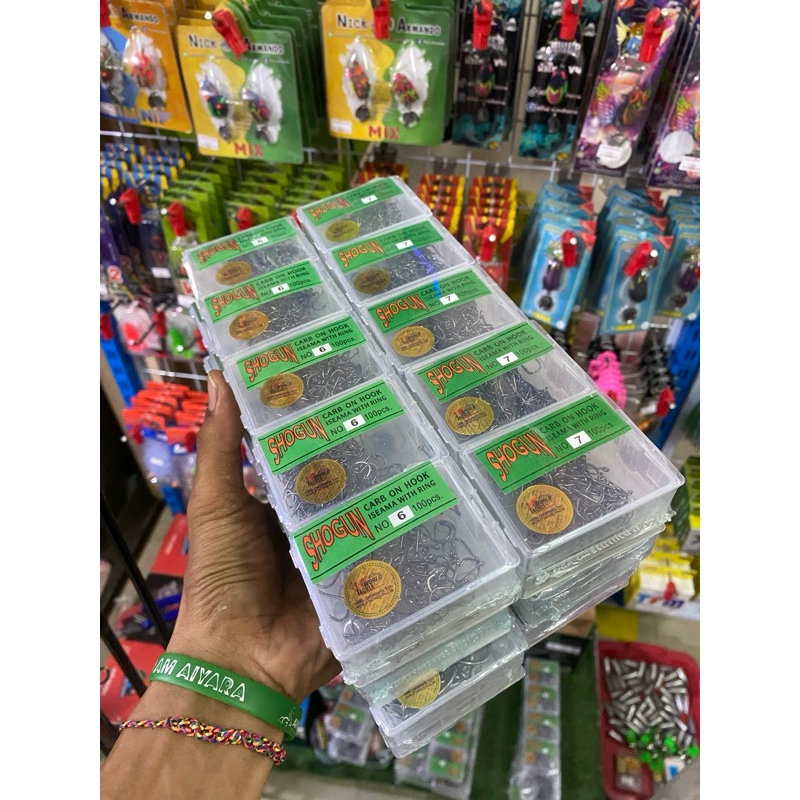 ตัวเบ็ดกล่องโชกุน เบอร์4-20(พร้อมส่ง)