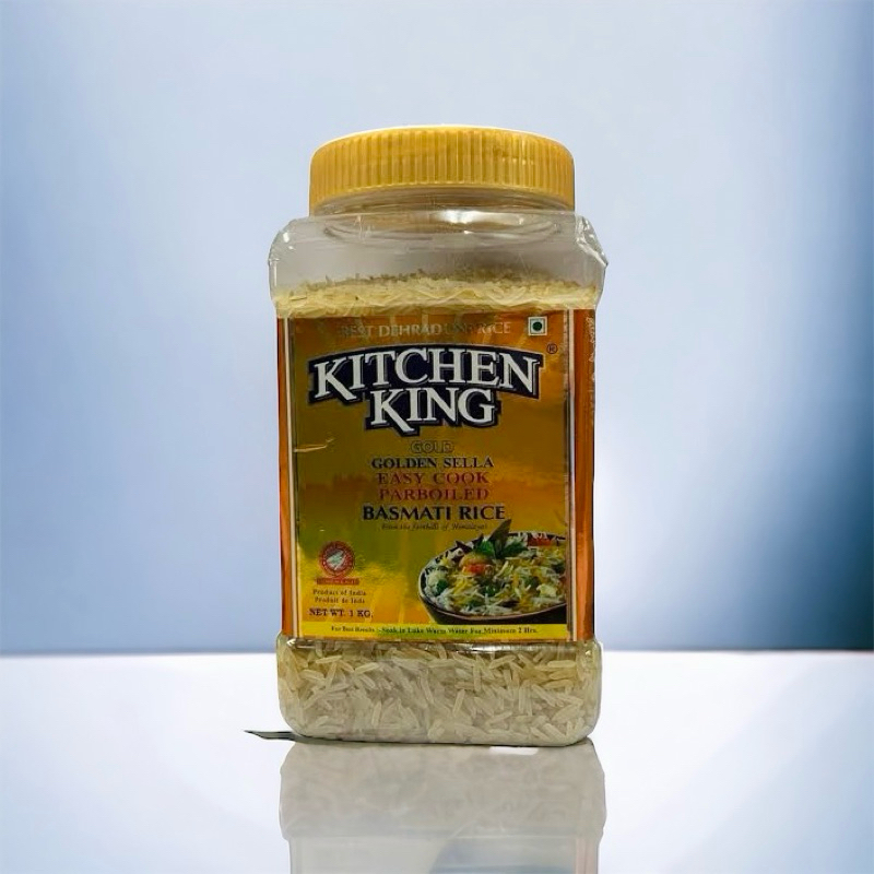 Golden Basmati Sella Rice (Pari Brand) 1 kg ข้าวบาสมาติเซล่า ตรานางฟ้า