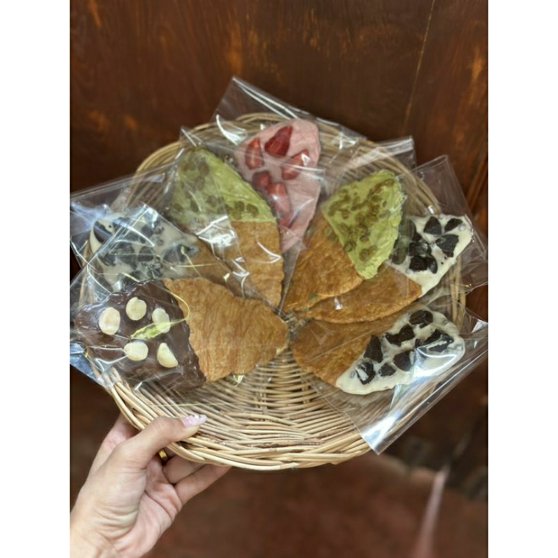ขนม แฟลท ครัวซองต์ (Flat Croissant) 30 กรัม