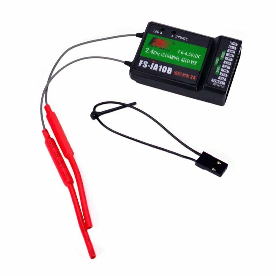 FS-iA10B Receiver 10CH for Transmitter Flysky ตัวรับสัญญาน 10 ช่อง สำหรับรีโมท flysky i6/i6x/i6s