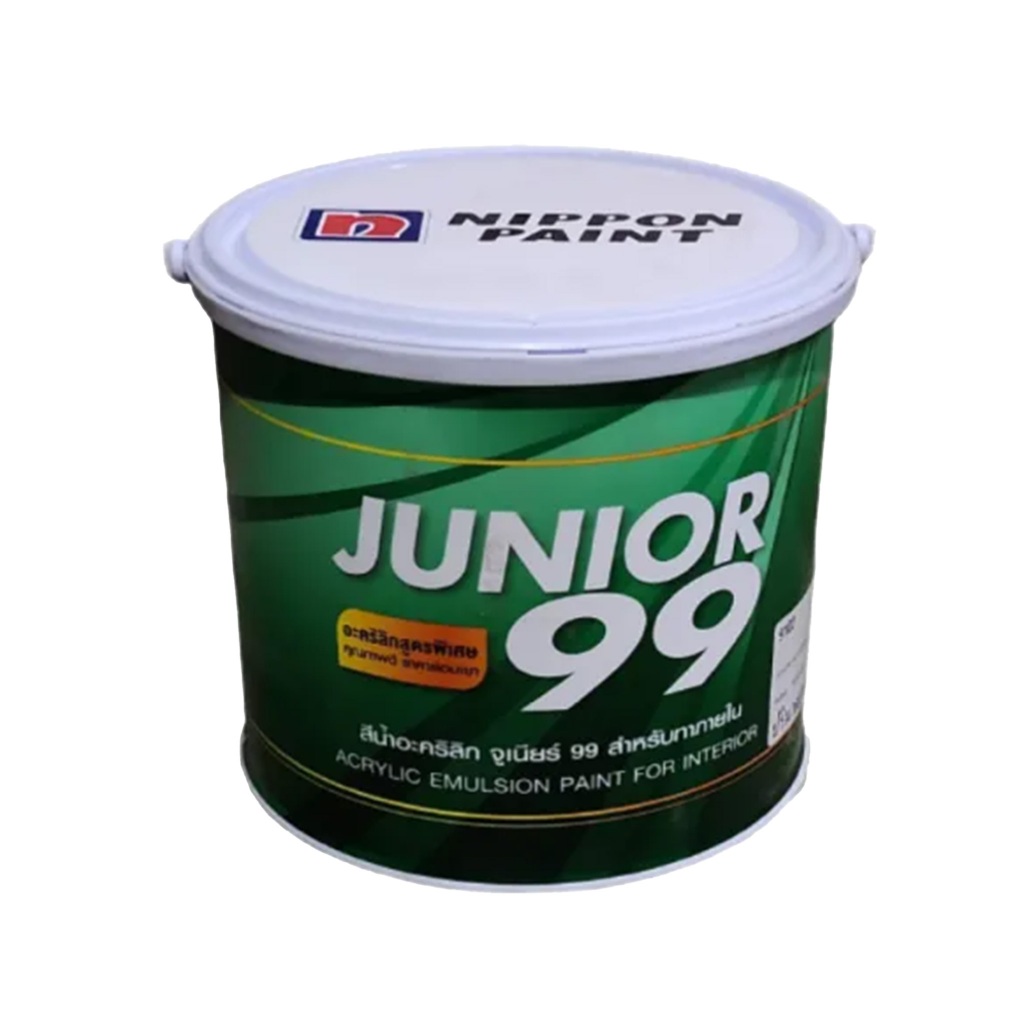 NIPPON สีน้ำภายใน ด้าน Junior99 #9130 Lily White (กล)