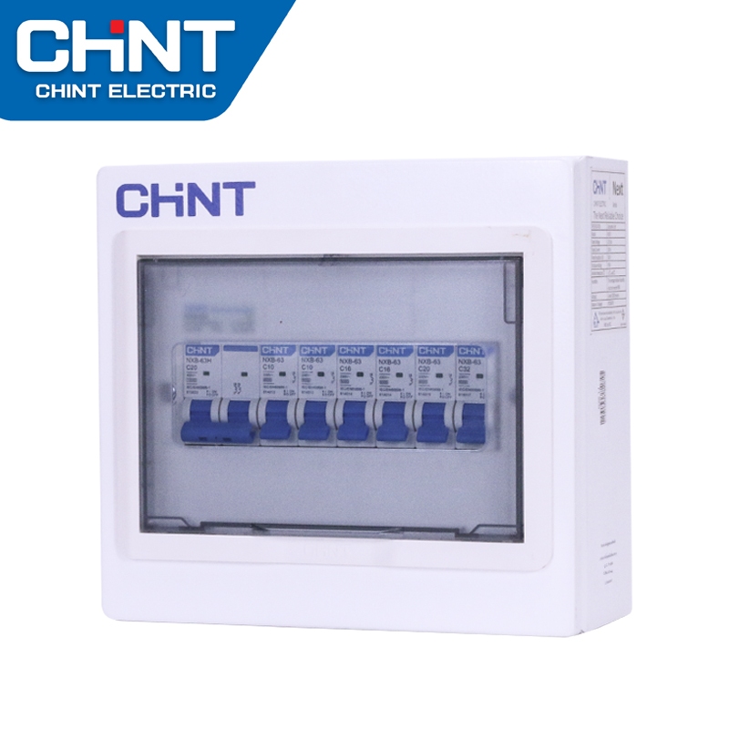 CHINT ตู้คอนซูมเมอร์ยูนิต 6 8 10 12 ช่อง ตู้คอนซูมเมอร์ ตู้ตัดไฟ Comsumer Unit CHINT(DIN-Rial) รุ่น NX30CS