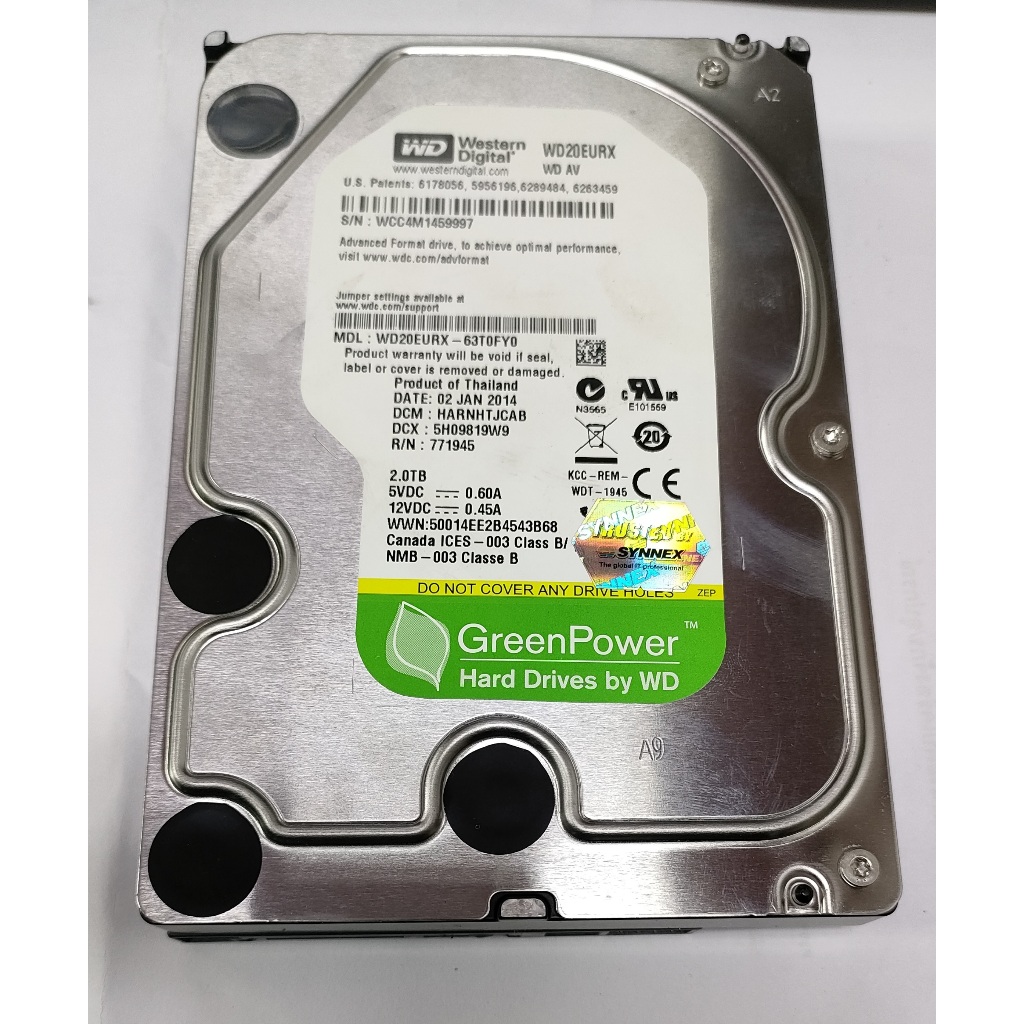 HHD ฮาร์ดดิส 3.5" คละแบรนด์ 250GB/500GB//1Tb/2Tb/3Tb