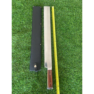 มีดเลสหัวตัวขนาด 12” 15”18“และ 20นิ้ว พร้อมซองหนัง ใบมีดทำจากแสตนเลสแท้ใบมีดคมทนแข็งแรง