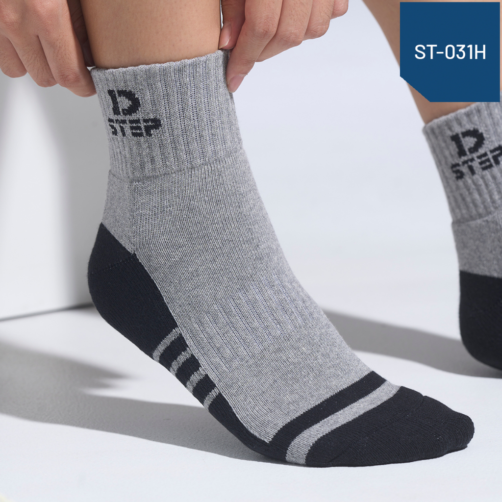 D-STEP ถุงเท้าข้อสั้นไซส์ L ST-031H /ใส่ลำลอง ใส่ออกกำลังกาย / ไซส์ใหญ่