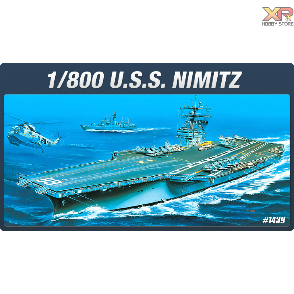 [Academy Model] 1/800: CVN-68 NIMITZ (AC 14213)