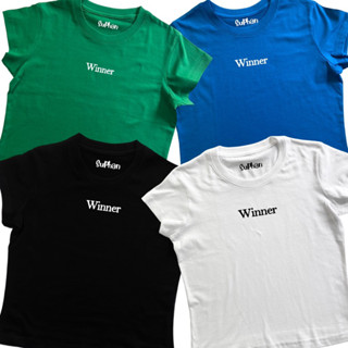 💥chicchi.cshop | เสื้อยืด babytee ลาย winner สินค้าพร้อมส่ง