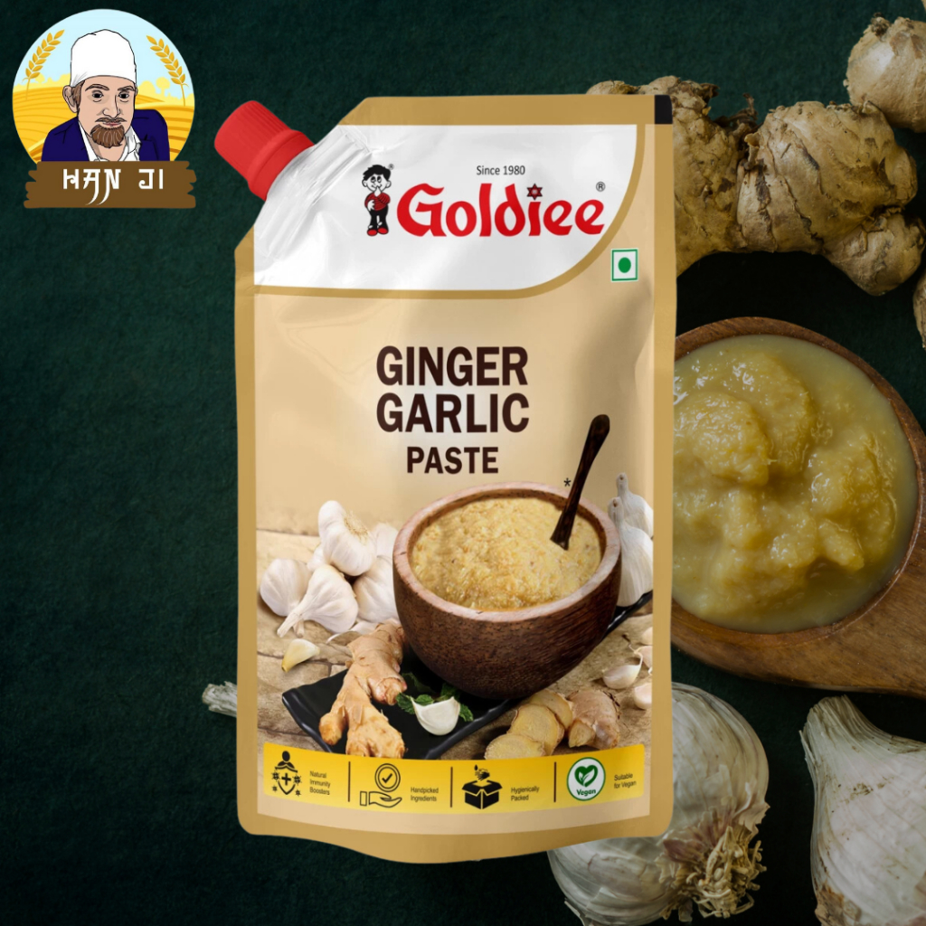 Goldiee Ginger Garlic Paste 200g กระเทียบขิงบด