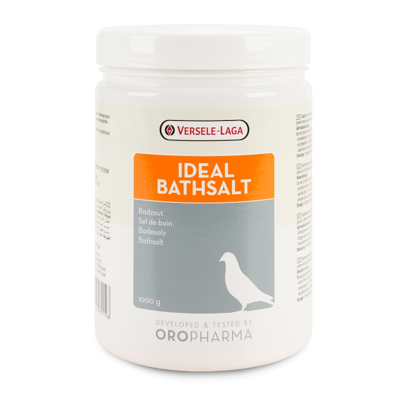 Ideal Bathsalt (1kg) เกลืออาบน้ำนก ทำความสะอาด ช่วยกำจัดไร