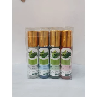 พิมเสนน้ำเฌอเอม ขวดแก้วลูกกลิ้ง 5, 8 ซีซี คละสี 1 โหล