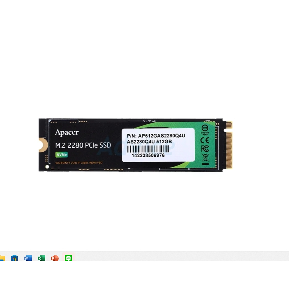 512 GB SSD M.2 PCIe 4.0 APACER AS2280Q4U (AP512GAS2280Q4U-1)