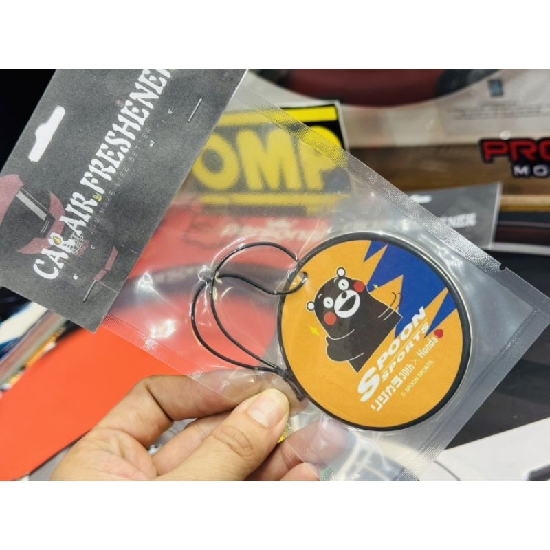 น้ำหอม ปรับอากาศ แขวนในรถยนต์ Car Air freshener jdm mugen Spoon bride racing power น้ำหอมซิ่ง ติดรถยนต์ ติดบ้าน น่ารักๆ