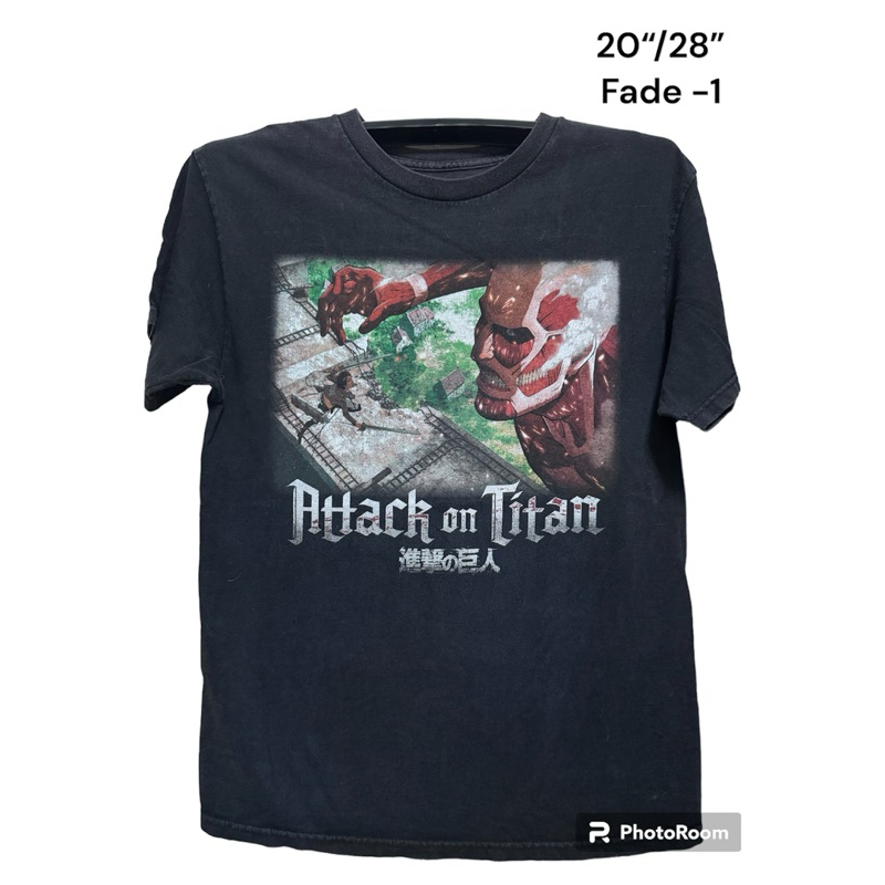 Attack On Titan Eren Vs Colossal Titan Adult T-Shirt Size M Ripple Junction