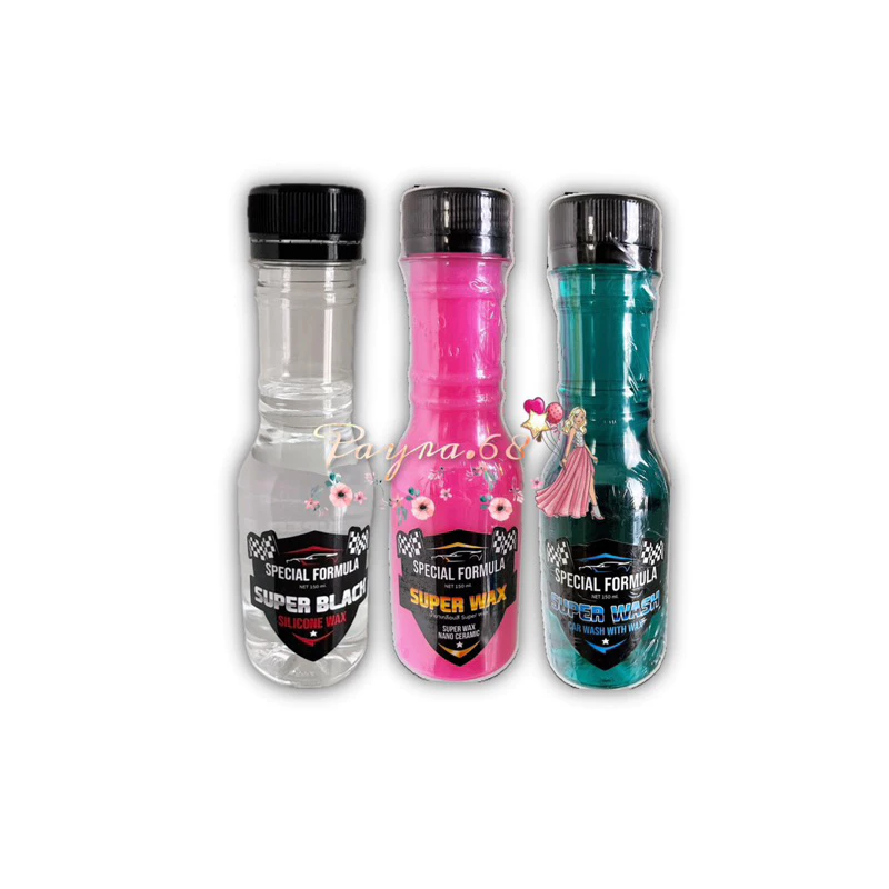 น้ำยาเช็ดรถ น้ำยาขัดยางดำ Super black น้ำยาล้างรถ เคลือบสี ขัดยางดำ ขจัดคราบ ระเบิดขี้ไคล thumbnail 5