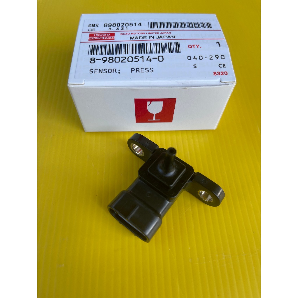แม็บเซนเซอร์อากาศ แท้(8-98020514-0)ยี่ห้อ  ISUZU รุ่น D-MAX3.0 MU-X TURBO(4HK1 FVR)ผู้ผลิต  DENSO