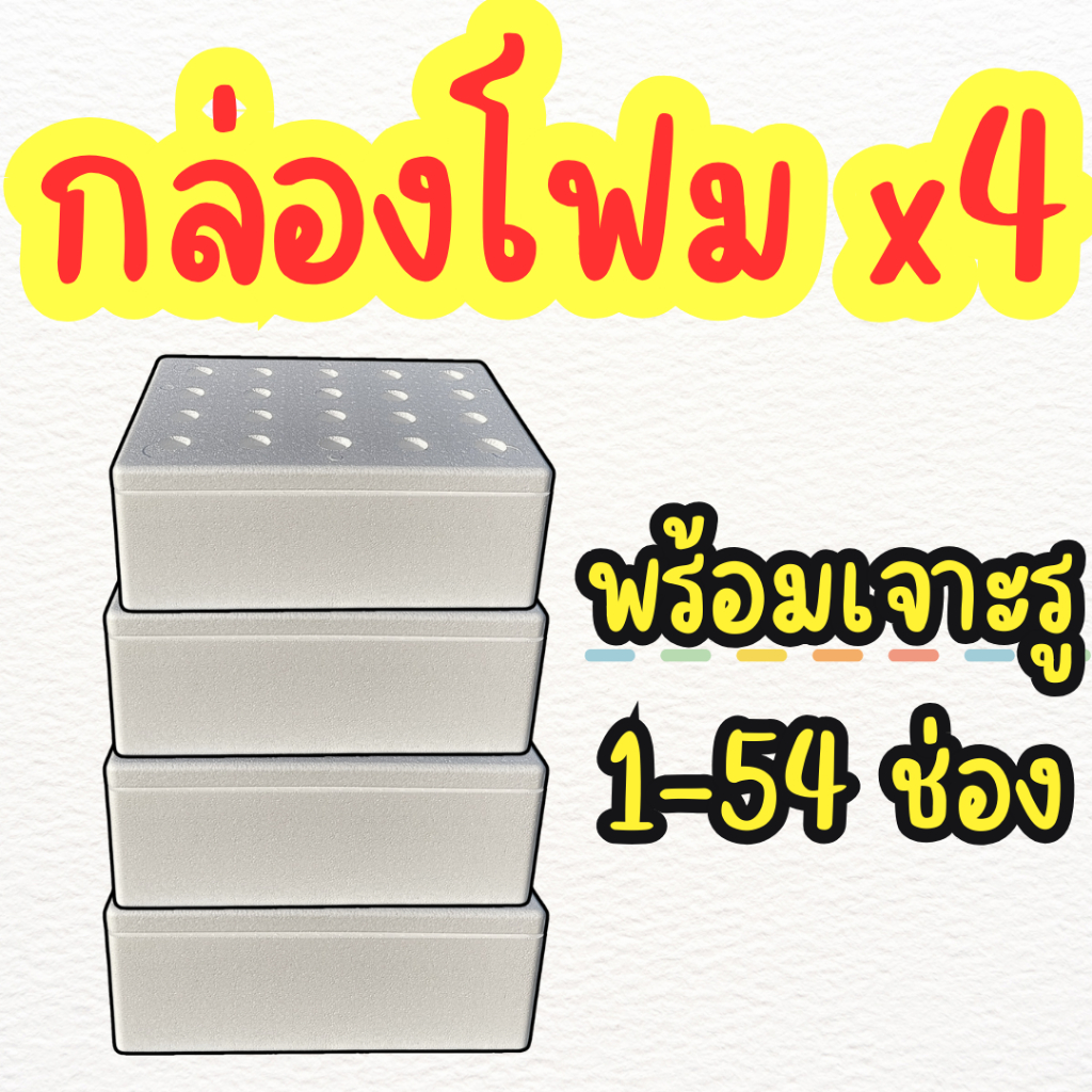 กล่องโฟมปลูกผักไฮโดรโปนิกส์ ชุด 4 ใบ: รีวิวครบจบทุกคุณสมบัติ