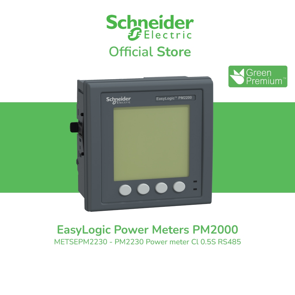 Schneider Electric EasyLogic PM2230, ดิจิทัลมิเตอร์สำหรับวัดค่ากำลังไฟฟ้าและพลังงานไฟฟ้า, วัดสัญญาณฮ