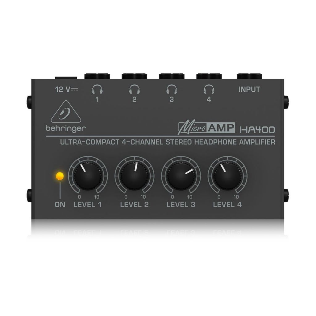 Behringer HA400 แอมป์ขยายหูฟัง 4-Channel Stereo Headphone Amplifier