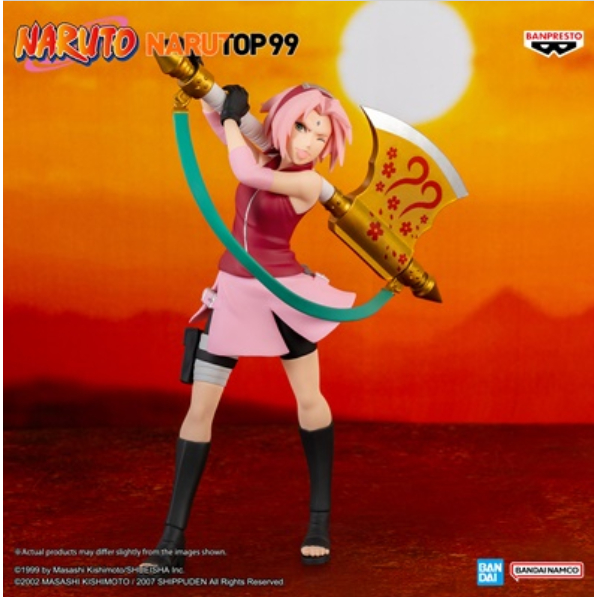 Bandai(บันได) BANPRESTO NARUTO NARUTOP99 HARUNO SAKURA FIGURE