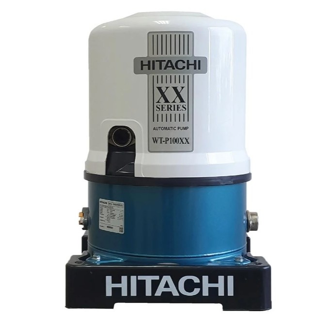 HITACHI ปั๊มน้ำอัตโนมัติ รุ่น WT-P100XX ถังกลม ของแท้ 100% *รับประกัน 10 ปี