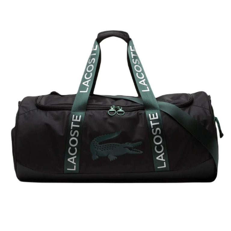 Lacoste กระเป๋าเทนนิส Bag L23 | Bag L23 Racket Bag – White, Green | (40L23BAG23)