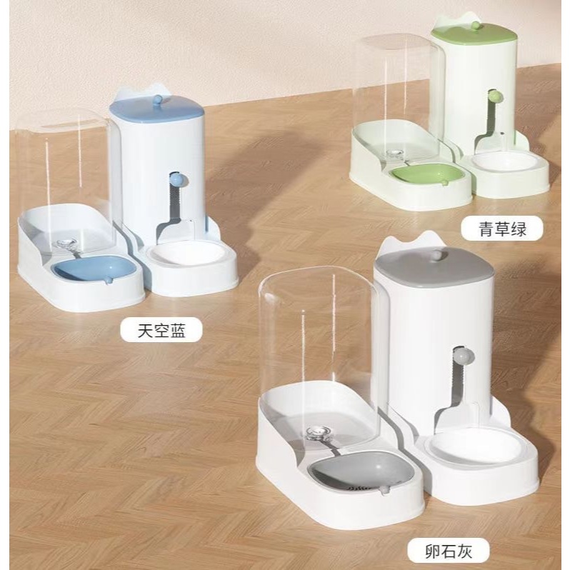 MJ - เครื่องให้อาหารให้น้ำแมวอัตโนมัติ ตัวใหม่ล่าสุด (ขายแยกชิ้น)