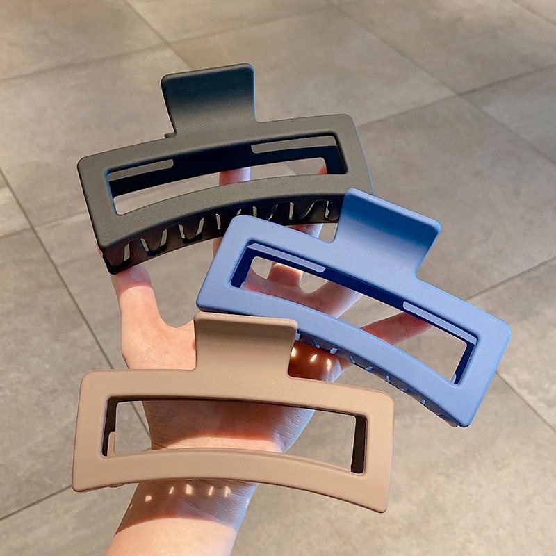 GBG-กิ๊ฟหนีบผม สี่เหลี่ยมขนาดใหญ่10เซน พร้อมส่ง