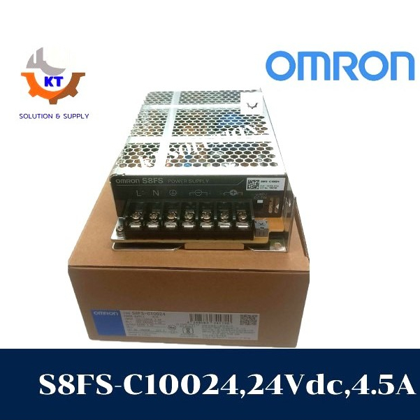 "พร้อมส่ง,สวิตชิ่งเพาเวอร์ซัพพลาย,OMRON Power Supply S8FS-C10024 ,24Vdc ,4.5A